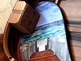 Painting of steps on a step