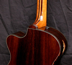 detail of everett guitar